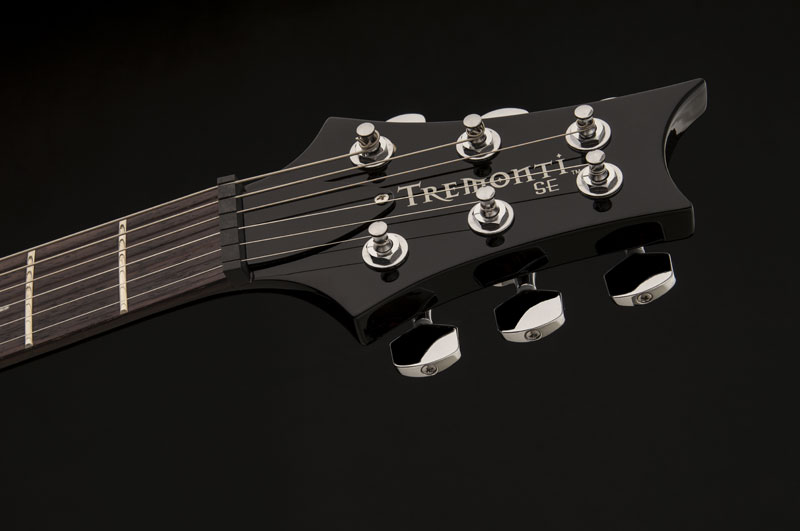 PRS SE Mark Tremonti Custom, Trans Black w/ SE gigbag - Image 4