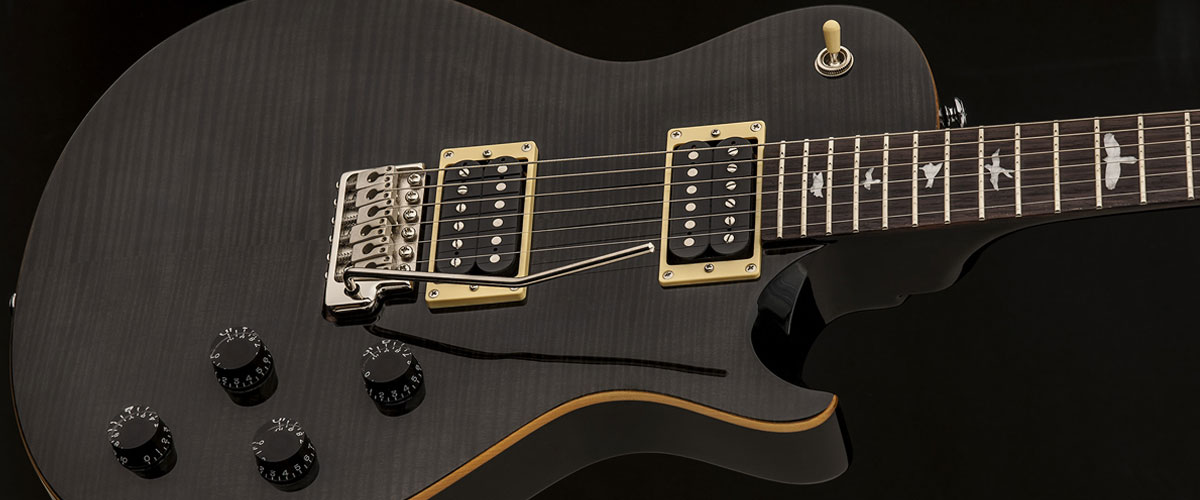 PRS SE Mark Tremonti Custom, Trans Black w/ SE gigbag - Image 2