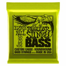 Ernie Ball Regular Slinky Roundwound Bass Strings 50-105