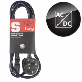 Stagg-Power-Cable-1.5m-SPW1,5IECFPUK15