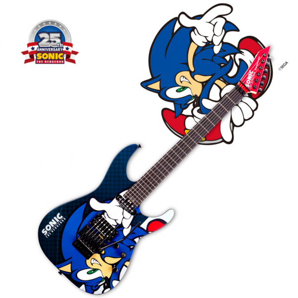 ESP LTD SN-25TH Sonic the Hedgehog Guitar-II | Live Louder