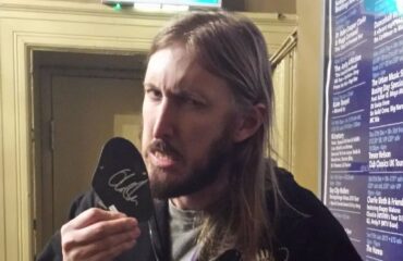 Ola Englund signed Solar Backplates