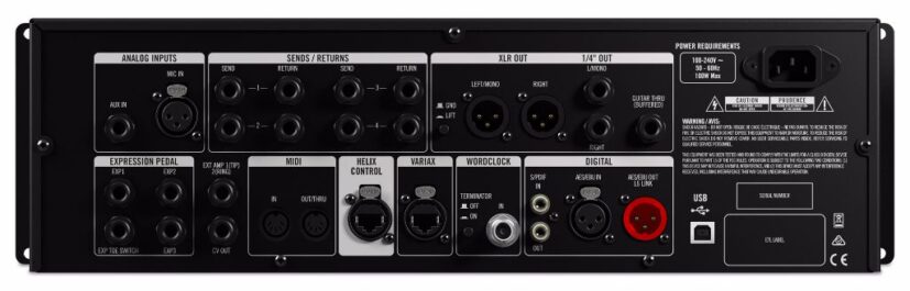 Line 6 Helix Rack back