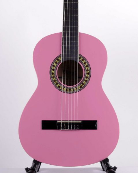 Stagg--C530-TR-Classical-Guitar-three-quarter-size,-Pink-a
