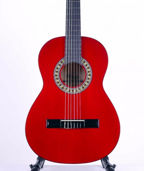 Stagg--C530-TR-Classical-Guitar-three-quarter-size,-Trans-Red-b