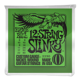 Ernie Ball 12 String Slinky Electric Guitar Strings 8-40