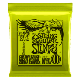 Ernie Ball 7 String Regular Slinky Electric Guitar Strings 10-56