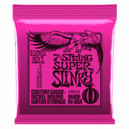 Ernie Ball 7 String Super Slinky Electric Guitar Strings 9-52