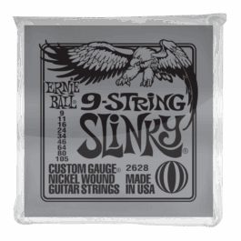 Ernie Ball 9 String Slinky Electric Guitar Strings 9-105