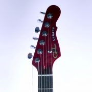 G&L Tribute Legacy Candy Apple Red Headstock