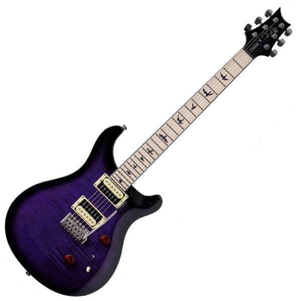 PRS-SE-Custom-24-Maple-Neck,-Purple-Burst