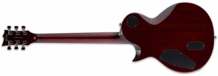 ESP Ltd EC-1000 See Thru Black Cherry Back
