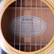 Yamaha FG-335Lii Acoustic Guitar Left Handed h