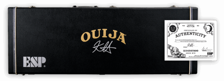 ESP Ltd KH-Ouija Natural Case Certificate