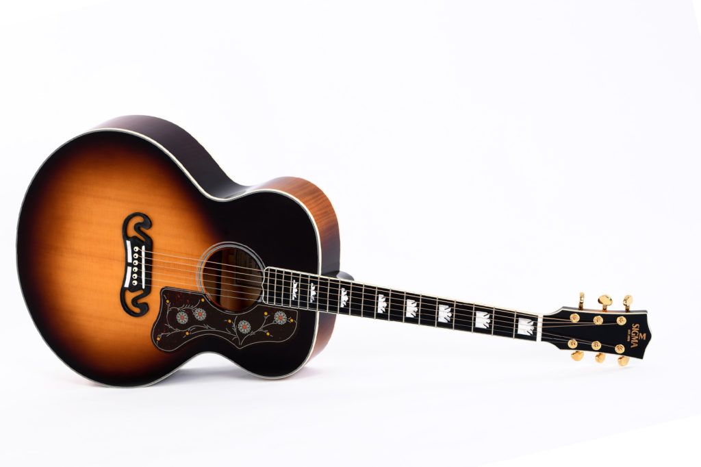 Sigma GJA-SG200 Grand Jumbo Electro Acoustic Guitar | Live Louder