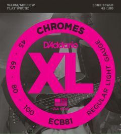 D'addario XL Chromes Guitar Strings ECB81_main