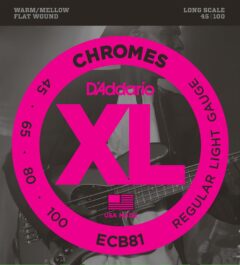 D'addario XL Chromes Guitar Strings ECB81_main
