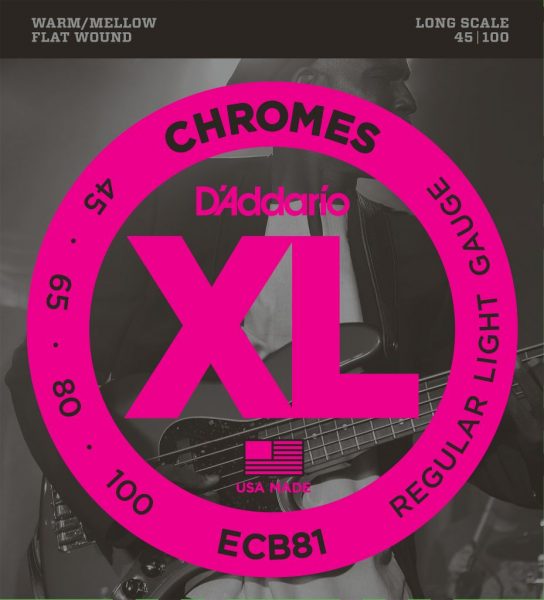 D'addario XL Chromes Guitar Strings ECB81_main