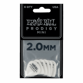 Ernie Ball Prodigy Pick Pack White Mini P09203 b