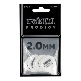 Ernie Ball Prodigy Pick Pack White Standard P09202 b