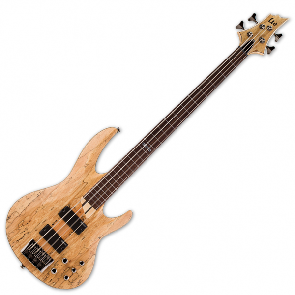 ESP-Ltd-B-204SM-FRETLESS-Natural-Satin-Front