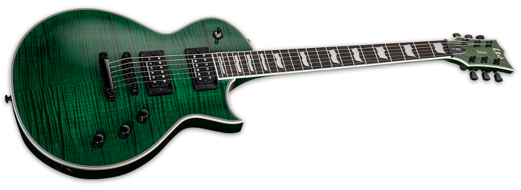 ESP Ltd EC-1000 See Thru Green Angle