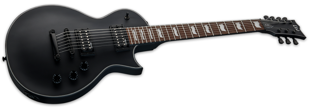 ESP Ltd EC-257 Black Satin Angle