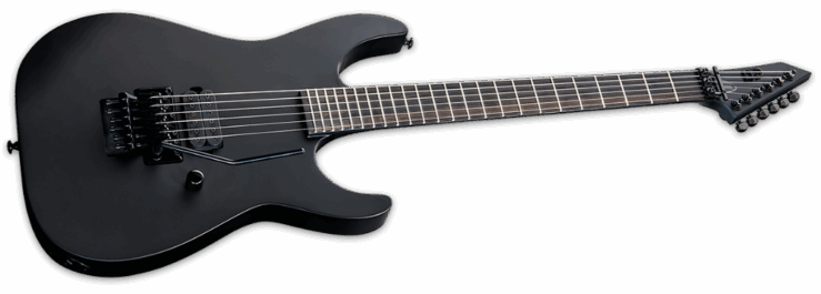ESP Ltd M-BLACK METAL Black Satin Angle