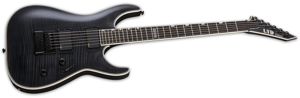 ESP Ltd MH-1000 Evertune See Thru Black Angle
