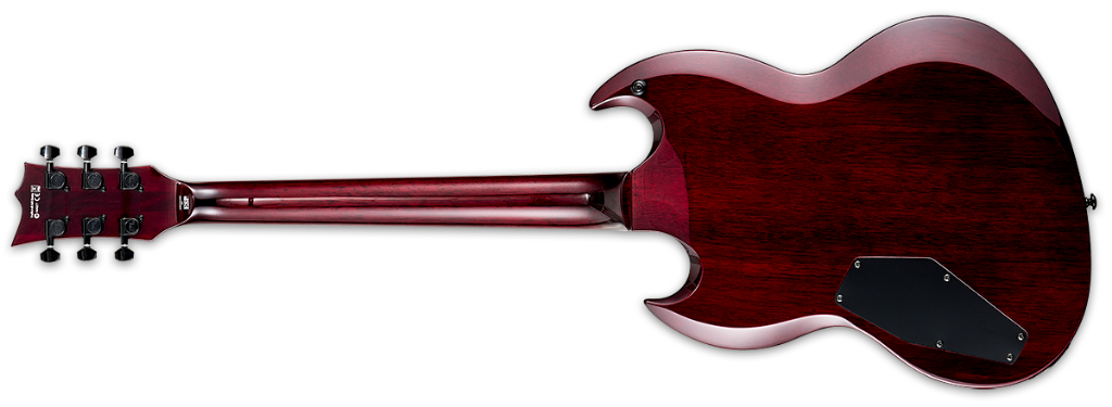 Esp Ltd Viper-256 See Thru Black Cherry - Image 3