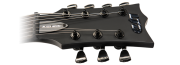 ESP Ltd VIPER-7-Black Metal Headstock