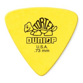 Jim Dunlop Triangle Tortex Plectrum Yellow .72mm