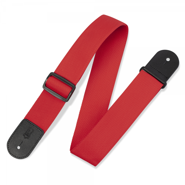 Levy's-Guitar-Strap-M8POLY-RED