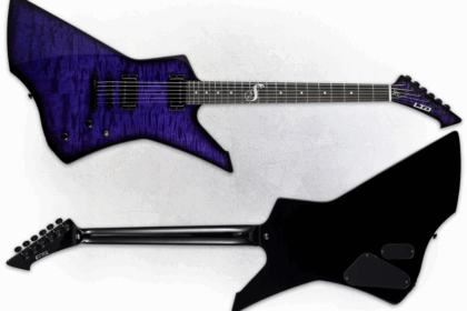 ESP LTD Snakebyte SE See Thru Purple Sunburst Baritone