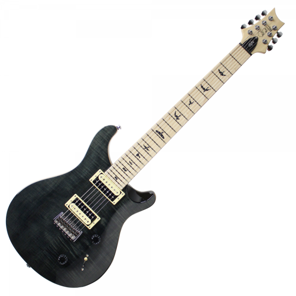 PRS-Ltd-Edition-SE-SVN-7-String-Grey-Black-Maple-Maple-Neck-SE7MGN