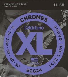 D'addario XL Chromes Guitar Strings ECG24_main