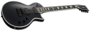 ESP E-II Eclipse-7 Evertune Black Satin Angle