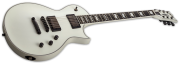 ESP E-II Eclipse Snow White Satin Angle