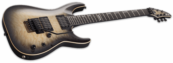 ESP E-II Horizon FR Black Natural Burst Angle