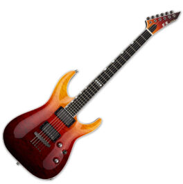 ESP-E-II-Horizon-NT-II-Tiger-Eye-Amber-Fade-Front