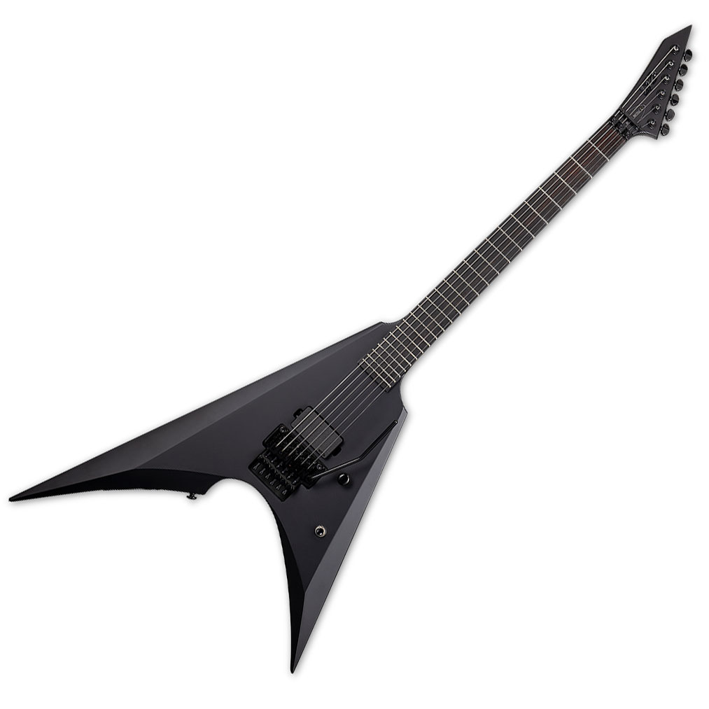 ESP-Ltd-Arrow-Black-Metal-Black-Satin-Front