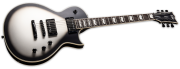 ESP Ltd EC-1001T CTM Silver Sunburst Satin Angle