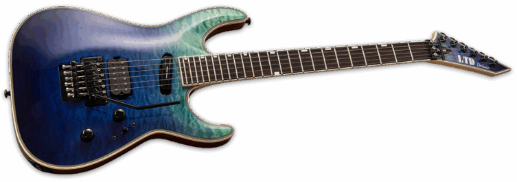 ESP Ltd MH-1000HS Violet Shadow Fade Angle