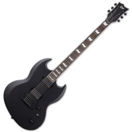 ESP-Ltd-Viper-400-Baritone-Black-Satin-Front