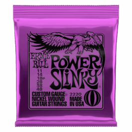 Ernie Ball Power Slinky Nickel Wound Guitar Strings 11-48