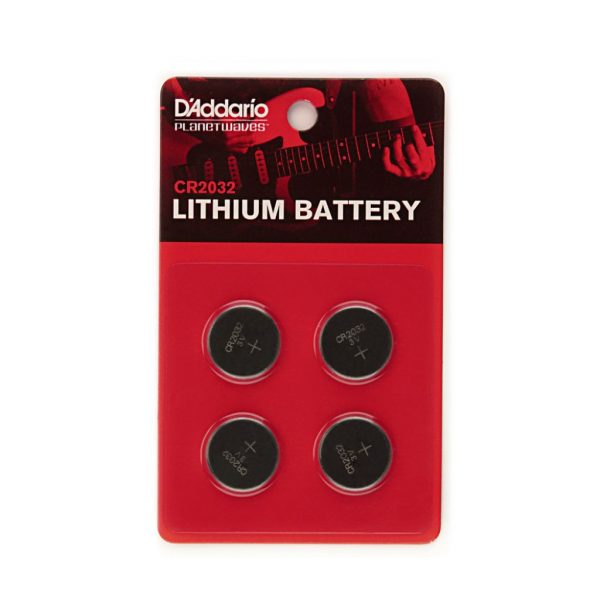 D'Addario CR2032 Lithium batteries PW-CR2032