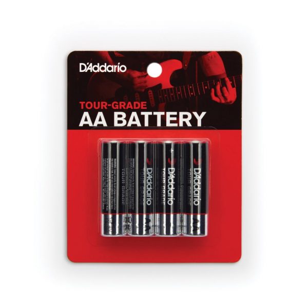 D'addario Tour Grade AA Batteries PW-AA-04