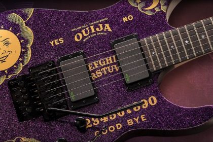 KH Ouija Purple Sparkle Banner