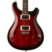 PRS-SE-Hollowbody-Standard-Fire-Red-Burst-Front