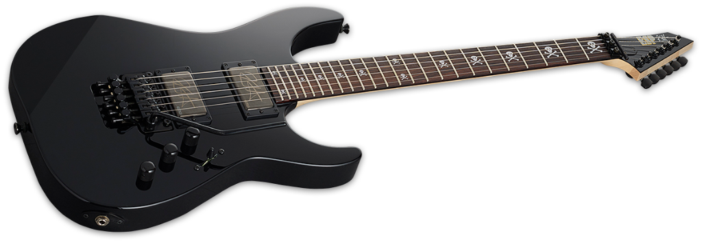 ESP KH-2 Neck Thru Angle Black